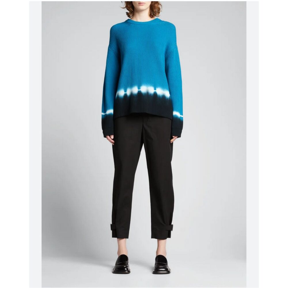 Proenza Schouler White Label Rib Knit Dip-Dye Sweater